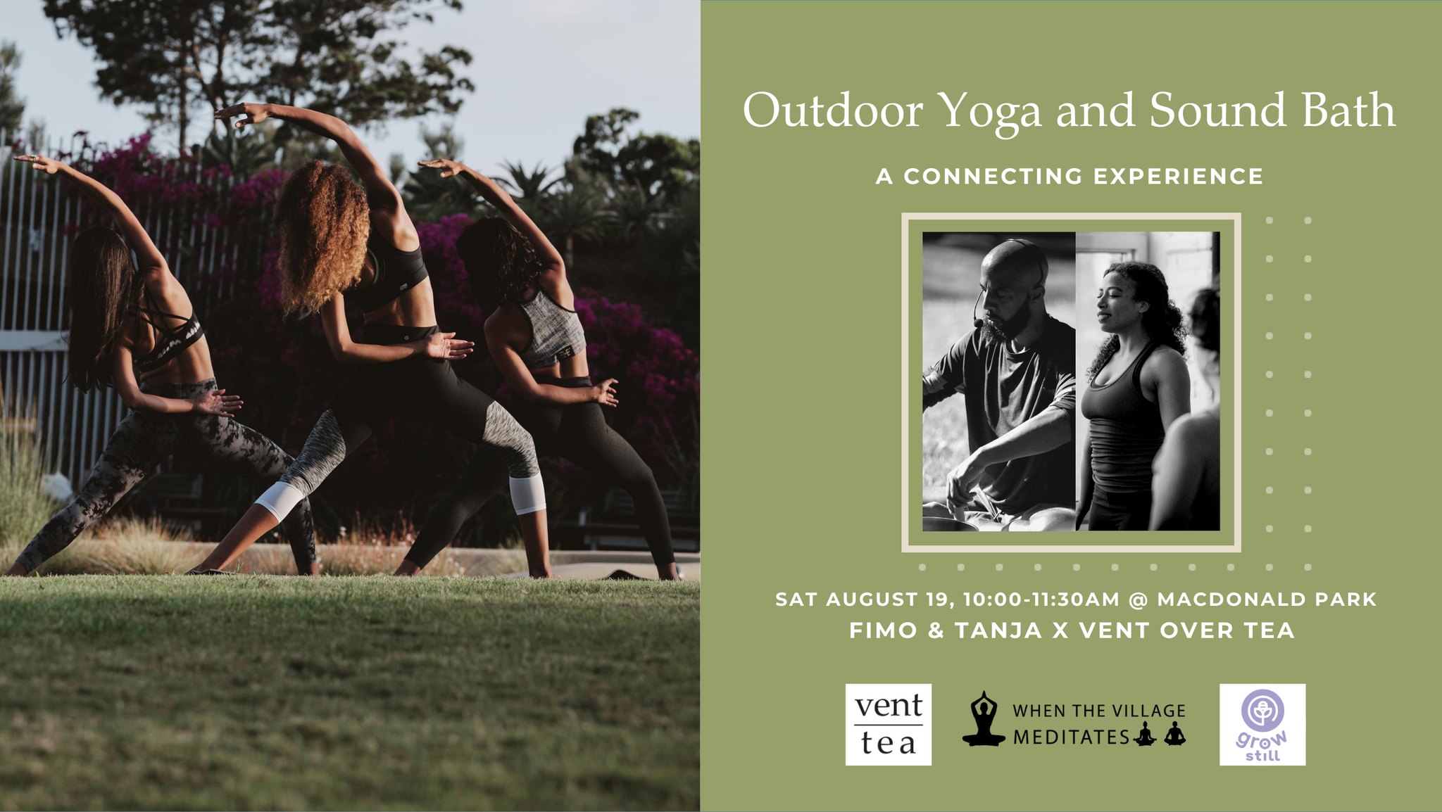Outdoor Yoga and Sound Bath: A Connecting Experience