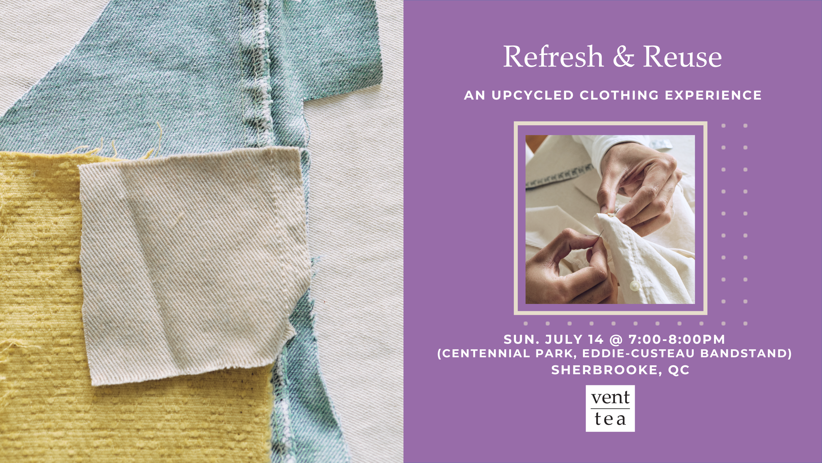 Refresh & Reuse: An Upcycled Clothing Experience