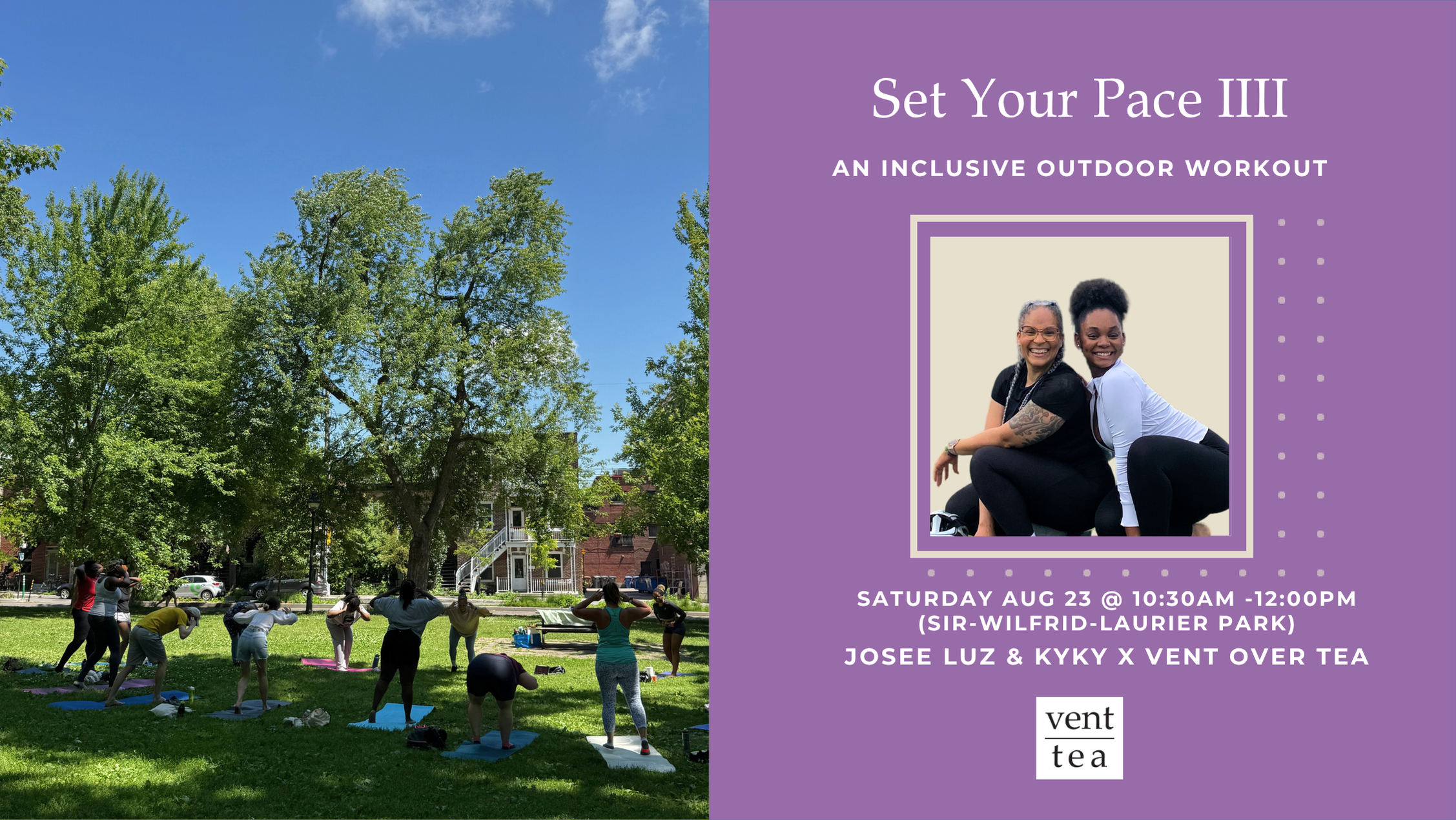 Set Your Pace IIII: An Inclusive Outdoor Workout