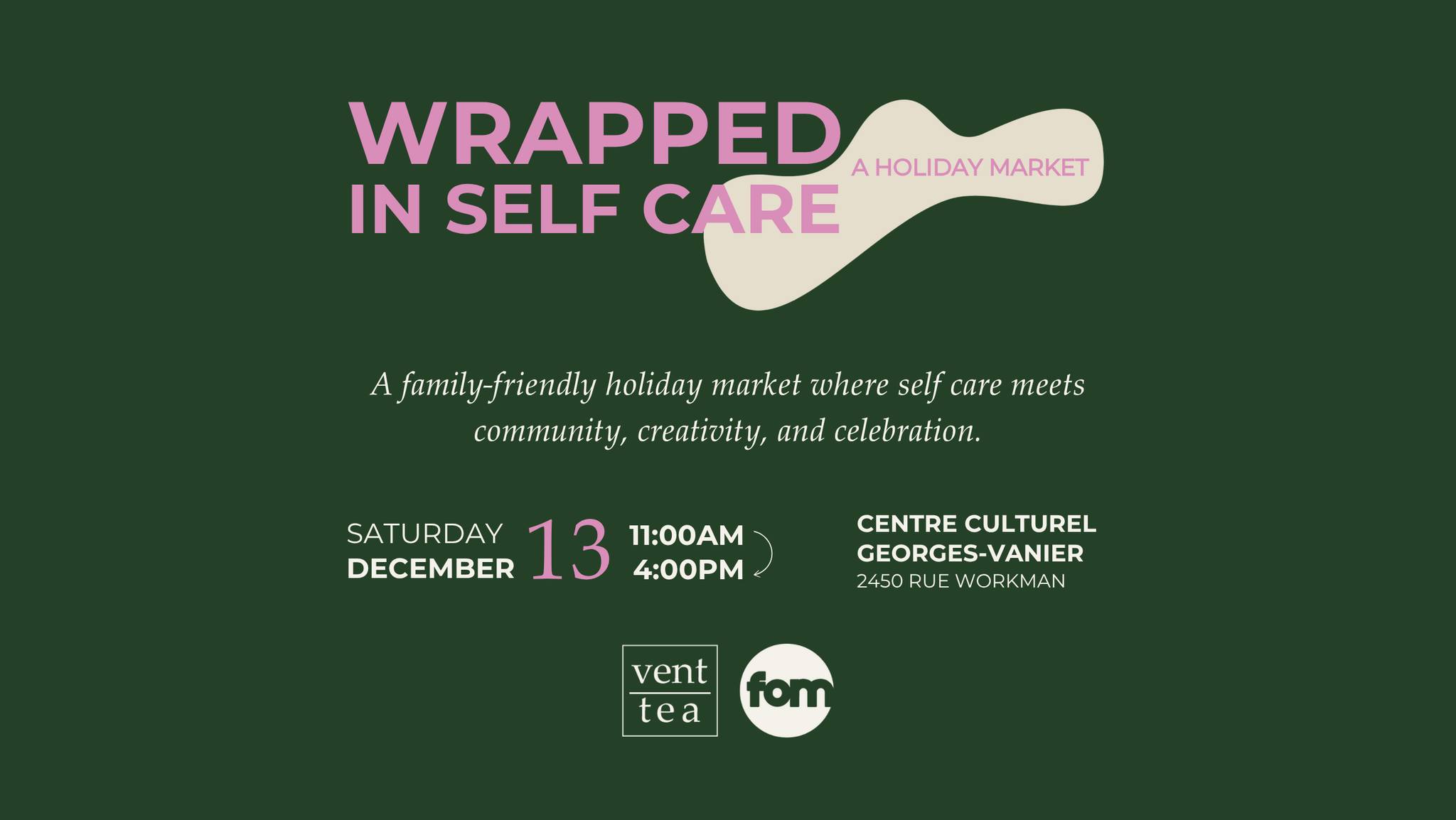 Wrapped in Self Care: A Holiday Market